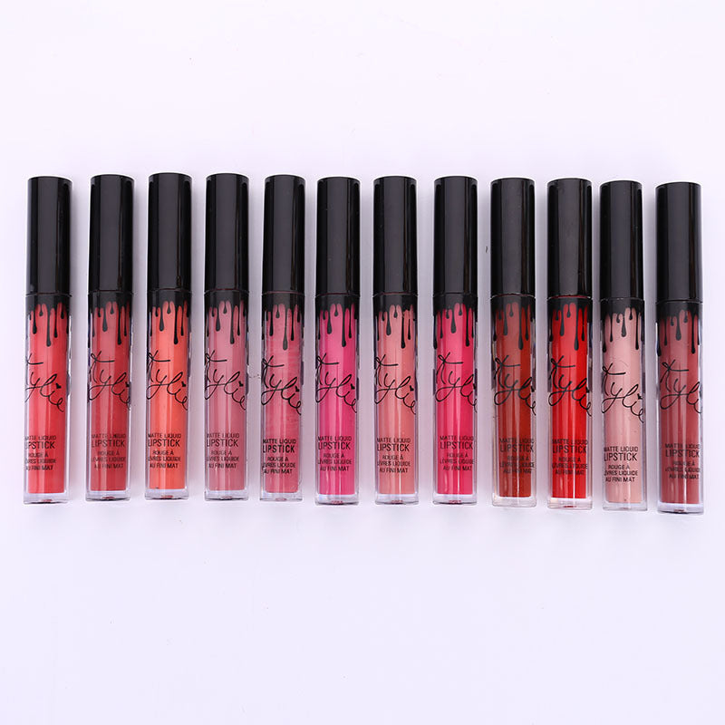 Lip Gloss 12 Bows Set Liquid Lipstick Lip Gloss 12 Bows Set Liquid Lipstick